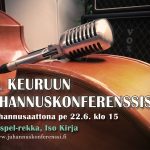 Wonderful Land esiintyy Juhannuskonferenssissa Keuruulla pe 22.6.2018 klo 15.00.