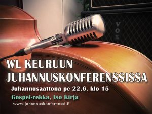 Wonderful Land esiintyy Juhannuskonferenssissa Keuruulla pe 22.6.2018 klo 15.00.